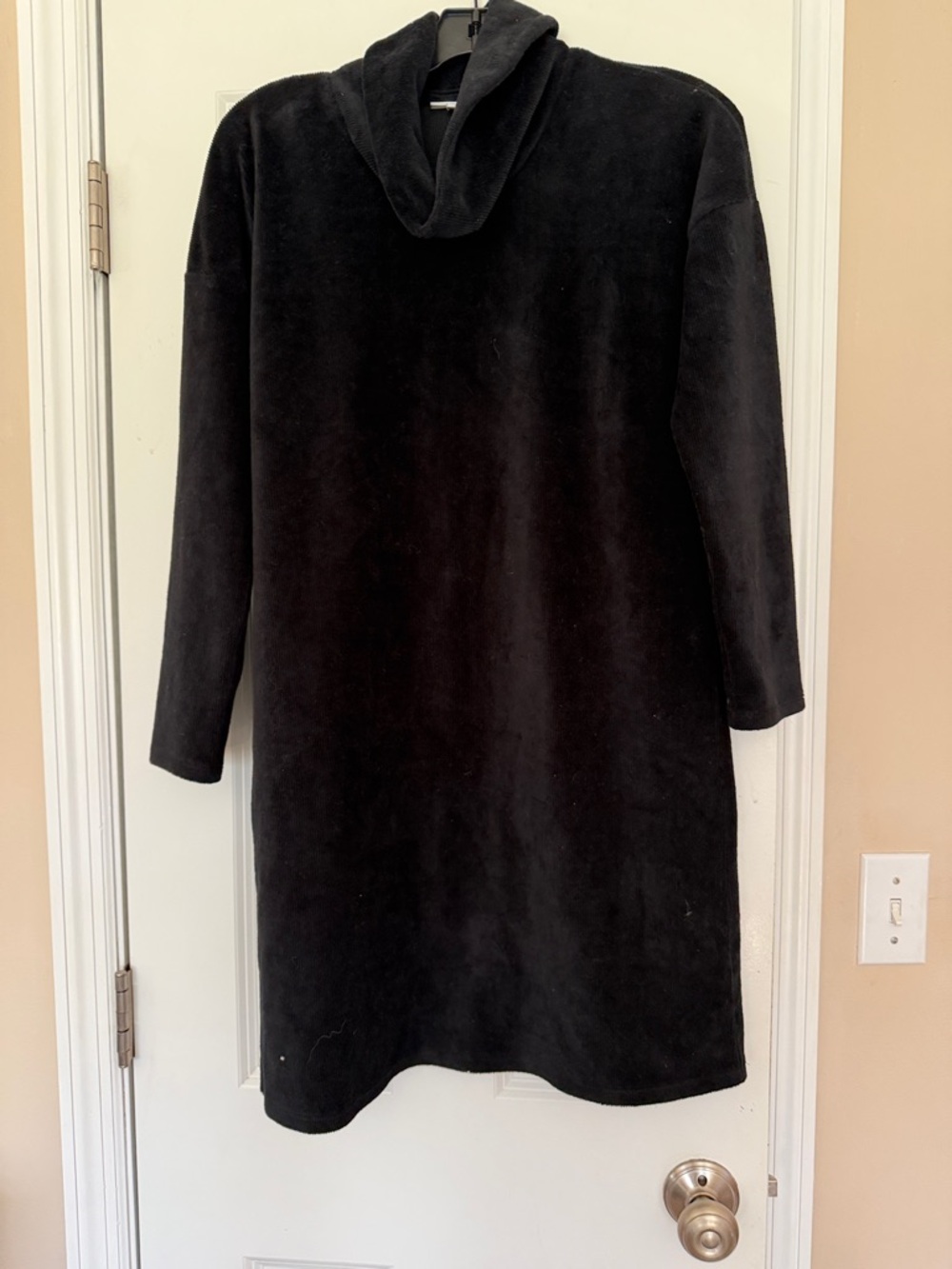 J. Jill Black Long Sleeve Dress